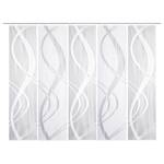 Panneaux japonais Tibaso (lot de 5) Polyester - Blanc - 57 x 225 cm