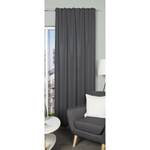 Rideau Oxford Polyester - Noir - 135 x 245 cm