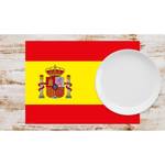 (12er-Set) Flagge Tischset Spanische
