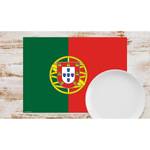 Tischset Portugal Flagge (12er-Set) Papier - Mehrfarbig