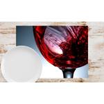 Tischset Rotwein Glas (12er-Set) Papier - Mehrfarbig