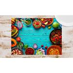 Placemats Delicatessen (set van 12) papier - meerdere kleuren