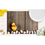 Tischset Süßes Osterküken (12er-Set) Papier - Mehrfarbig
