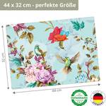 Sets de table Oiseau paradis (lot de 4) Vinyle - Multicolore