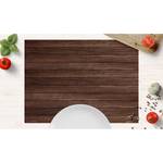 Placemats Houten Planken (set van 4) vinyl - bruin