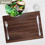 Placemats Houten Planken (set van 4) vinyl - bruin