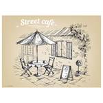 Cafe (4er-Set) Tischset Street