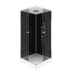 Square Eckdusche Marwell Black