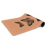 Loper/yogamat Vlinder Oppervlak: kurk<br>Onderkant: natuurlijk rubber