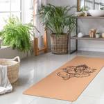 Läufer/Yogamatte Ganesha Oberfläche: Kork / Unterseite: Naturkautschuk - Schwarz