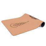 Tapis de yoga Tortue Face supérieure : liège<br>Face inférieure : caoutchouc naturel