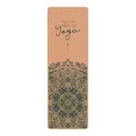 Läufer/Yogamatte All you need is Yoga Oberfläche: Kork / Unterseite: Naturkautschuk - Blau