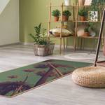 Tapis de yoga Plantes tropicales Face supérieure : liège<br>Face inférieure : caoutchouc naturel