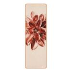 Tapis de yoga Dahlia Rose Face supérieure : liège<br>Face inférieure : caoutchouc naturel