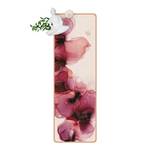 Läufer/Yogamatte Wilde Blüten Oberfläche: Kork / Unterseite: Naturkautschuk - Pink