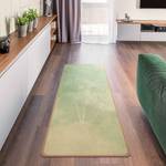 Tapis de yoga Baleine bleue II Face supérieure : liège<br>Face inférieure : caoutchouc naturel - Vert