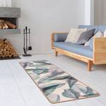 Tapis de yoga Aquarelle de feuilles II Face supérieure : liège<br>Face inférieure : caoutchouc naturel