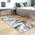 Tapis de yoga Aquarelle de feuilles II Face supérieure : liège<br>Face inférieure : caoutchouc naturel