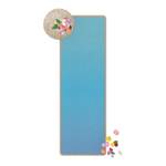 Tapis de yoga Dégradé Face supérieure : liège<br>Face inférieure : caoutchouc naturel - Turquoise