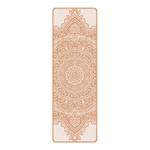 Tapis de yoga Mandala III Face supérieure : liège<br>Face inférieure : caoutchouc naturel