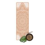 Tapis de yoga Mandala III Face supérieure : liège<br>Face inférieure : caoutchouc naturel