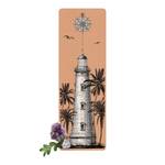 Tapis de yoga Phare Face supérieure : liège<br>Face inférieure : caoutchouc naturel