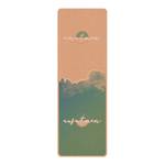 Tapis de yoga Inspirer expirer II Face supérieure : liège<br>Face inférieure : caoutchouc naturel