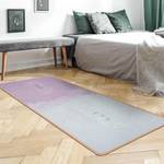 Tapis de yoga Inspirer expirer I Face supérieure : liège<br>Face inférieure : caoutchouc naturel - Mauve