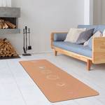 Läufer/Yogamatte Sieben Chakren II Oberfläche: Kork / Unterseite: Naturkautschuk - Orange / Beige