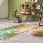 Tapis de yoga Coucher de soleil I Face supérieure : liège<br>Face inférieure : caoutchouc naturel