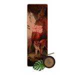 Tapis de yoga Stay Wild Tiger Face supérieure : liège<br>Face inférieure : caoutchouc naturel