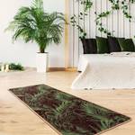 Tapis de yoga Forêt tropicale Face supérieure : liège<br>Face inférieure : caoutchouc naturel - Vert