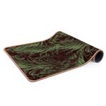 Tapis de yoga Forêt tropicale Face supérieure : liège<br>Face inférieure : caoutchouc naturel - Vert