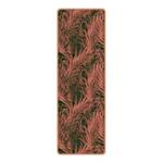 Tapis de yoga Forêt tropicale Face supérieure : liège<br>Face inférieure : caoutchouc naturel - Rose foncé