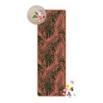 Tapis de yoga Forêt tropicale Face supérieure : liège<br>Face inférieure : caoutchouc naturel - Rose foncé