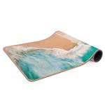 Loper/yogamat Kus Oceaan Oppervlak: kurk<br>Onderkant: natuurlijk rubber