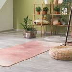 Tapis de yoga Aquarelle Face supérieure : liège<br>Face inférieure : caoutchouc naturel - Rose foncé