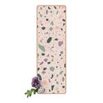 Tapis de yoga Agrigento Face supérieure : liège<br>Face inférieure : caoutchouc naturel