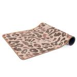 Läufer/Yogamatte Der Leopard im Boudoir Oberfläche: Kork / Unterseite: Naturkautschuk - Pink