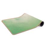 Läufer/Yogamatte Aquarellstruktur Oberfläche: Kork / Unterseite: Naturkautschuk - Grün