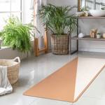 Loper/yogamat Eenvoud Driehoek Oppervlak: kurk<br>Onderkant: natuurlijk rubber - Wit