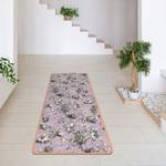 Loper/yogamat Floral Koper Oppervlak: kurk<br>Onderkant: natuurlijk rubber - Paars