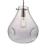 Hanglamp Aurore transparant glas/staal - 1 lichtbron
