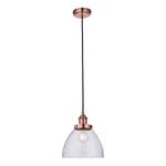 Hanglamp Noami transparant glas/staal - 1 lichtbron