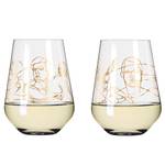 Verres Sagengold (lot de 2) Verre cristallin - Or rose