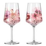 Verres apéritif Sommersonett (lot de 2) Verre cristallin - Rose / Vert