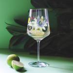 Aperitiefglas #10 Sommertau kristalglas - lila/groen