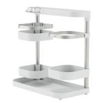 Küchenorganizer Holster ABS/Stahl - Weiß