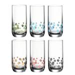 Drinkglas Daily II (set van 6) kristalglas - meerdere kleuren