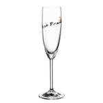 Flûte à champagne Presente Best Friends Verre cristallin - Multicolore